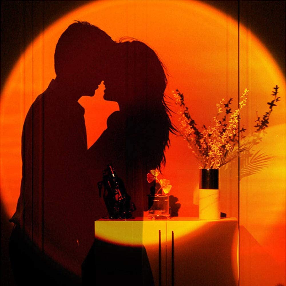 Sunset Lamp Projector - Warm Ambient LED Mood Light