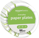 Durable Disposable Paper Plates for Everyday Meals, Parties & Picnics