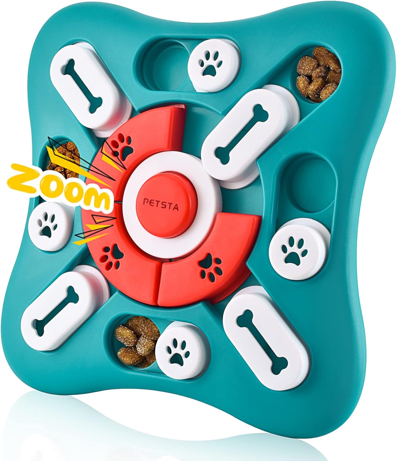 Interactive Dog Puzzle Toy – Treat Dispensing & Brain Stimulation for Smart Pets