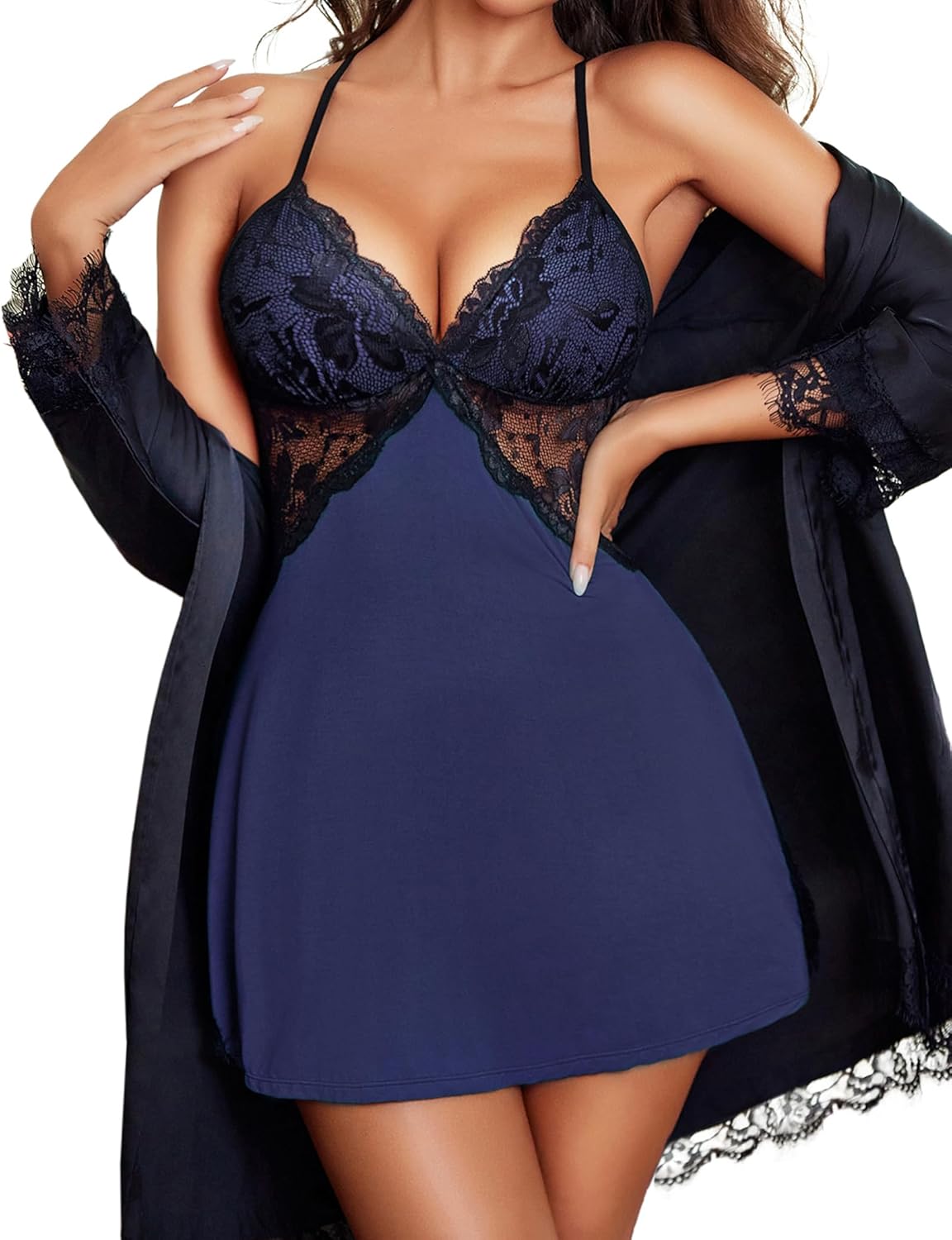 Avidlove Women’s Lace Chemise: Sexy Babydoll Teddy Sleepwear & Lingerie