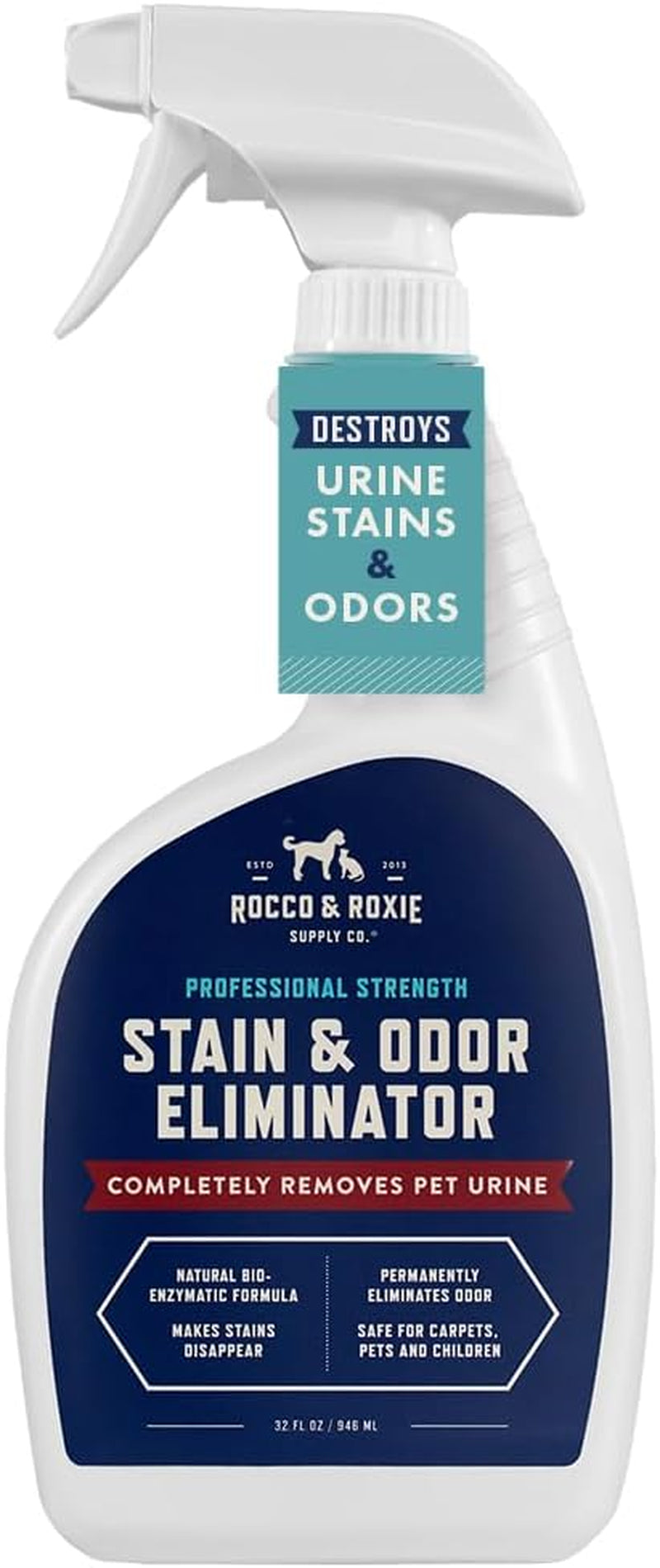 Professional Strength Pet Stain & Odor Eliminator – Enzyme-Based Carpet Cleaner