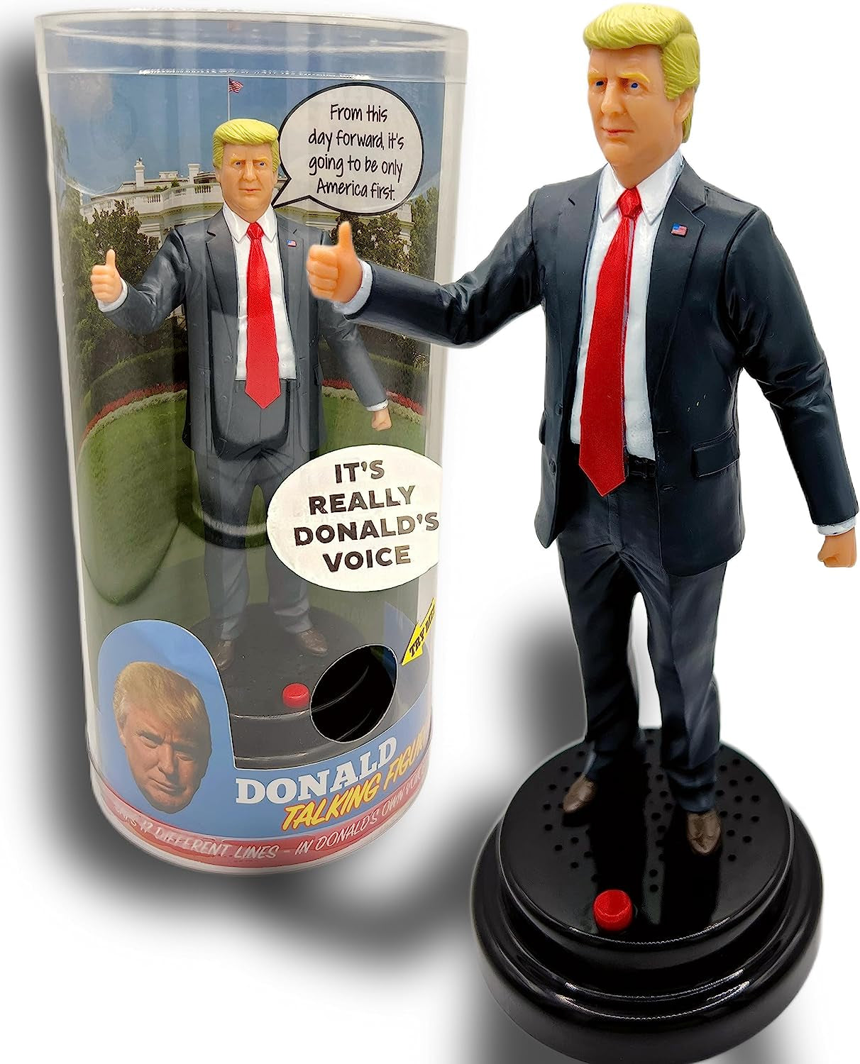 Talking Donald Trump Figure – 17 Authentic Quotes in Real Trump Voice