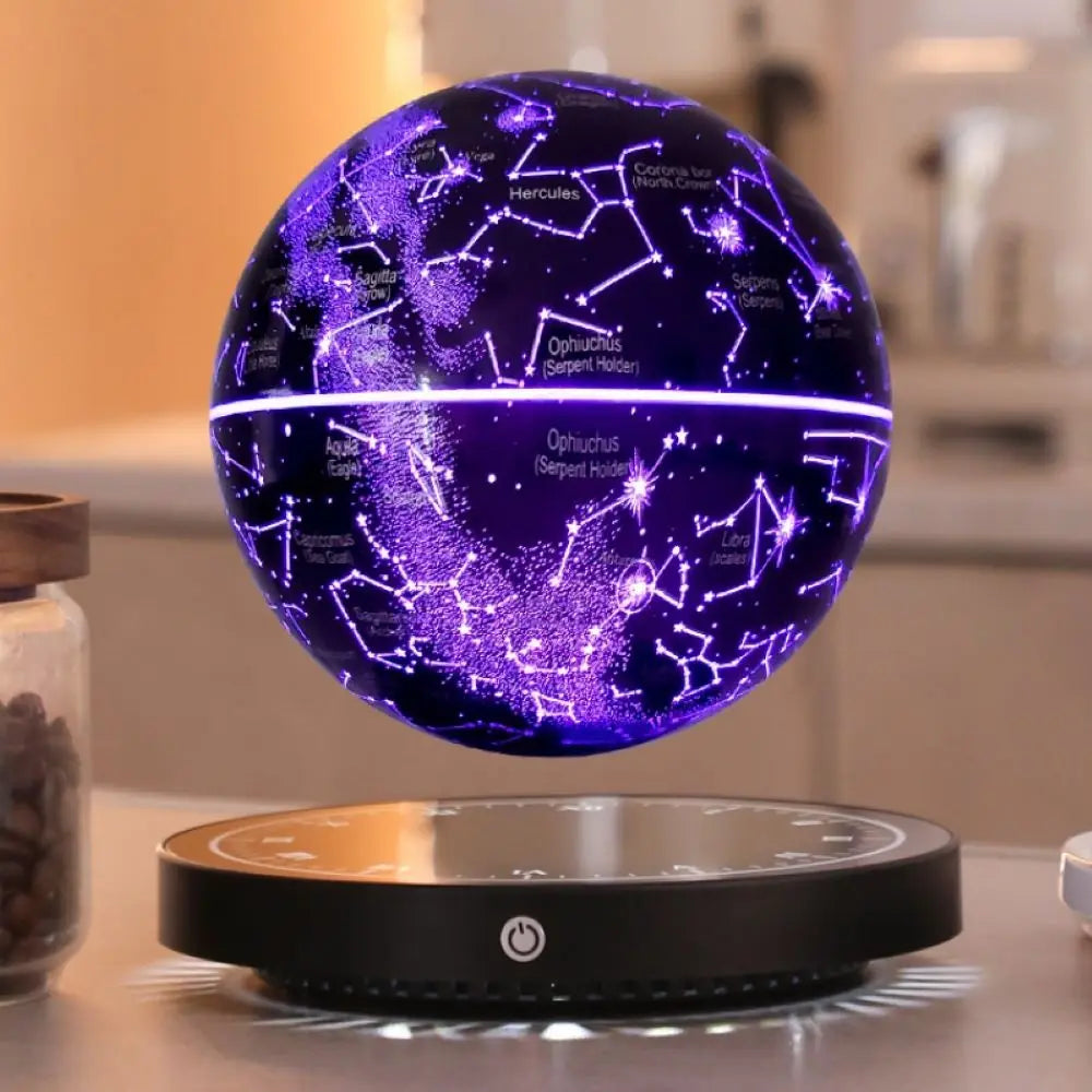 Magnetic Levitating Moon Lamp - Floating LED Night Light with Touch Control