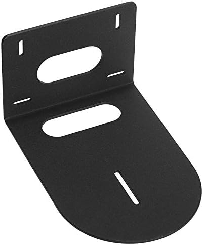 Universal Wall Mount Bracket for PTZ Cameras, Black Alloy Steel, HuddleCamHD & Vaddio Compatible