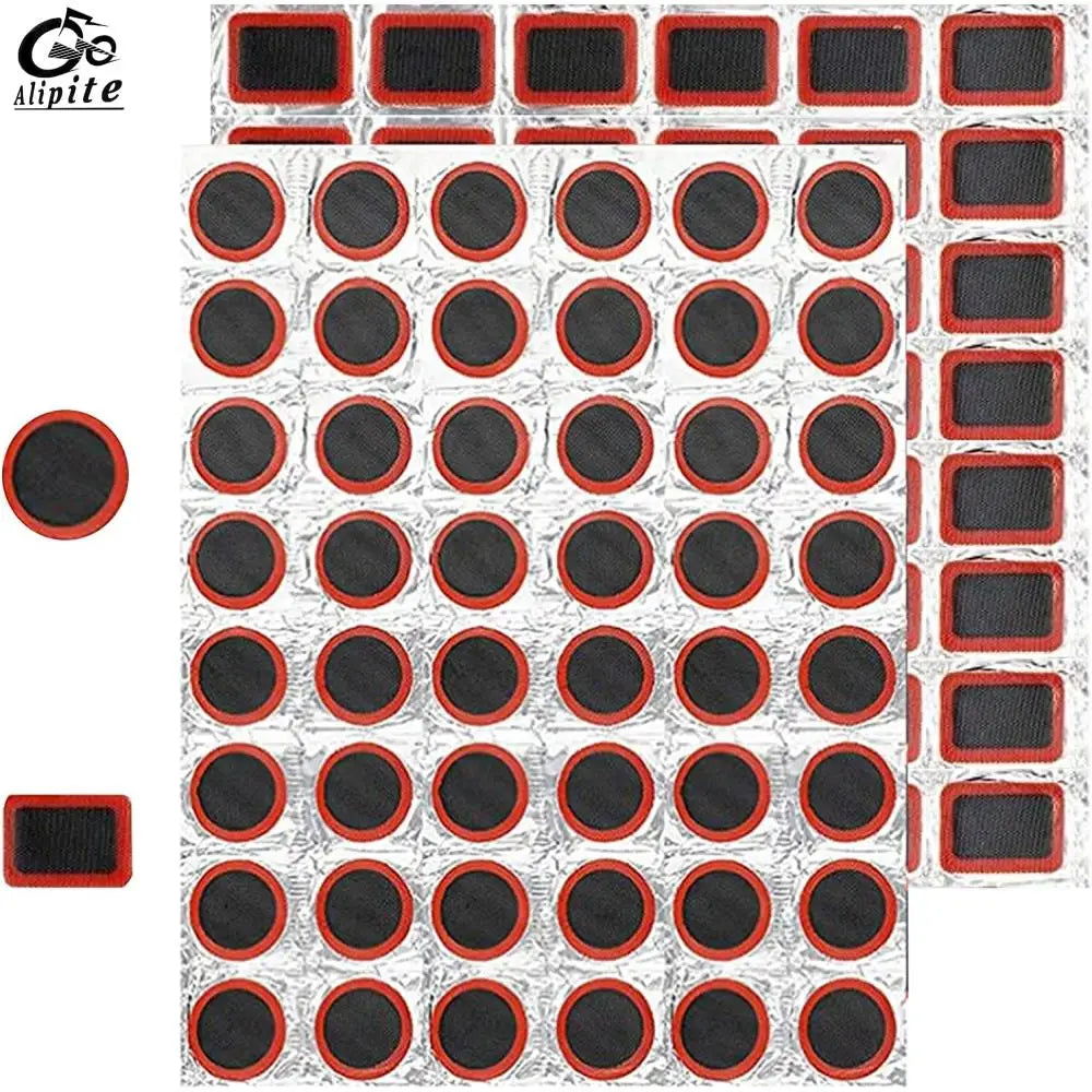 Universal Bicycle Tire Repair Patch Kit – 48-Piece Butyl Rubber Patches