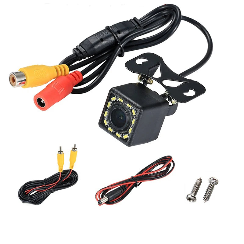HD Night Vision Rear View Backup Camera with Wide Angle & Waterproof Design for Safe Parking