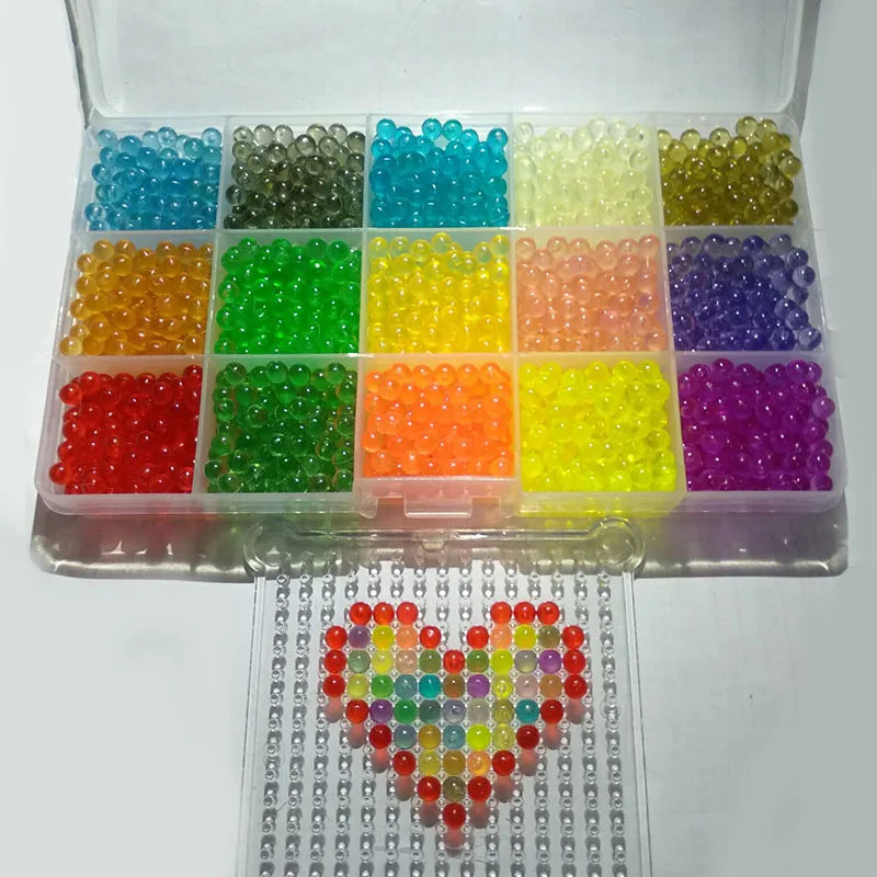3D Magic Water Beads DIY Puzzle Set – Creative Handmade Toy for Kids