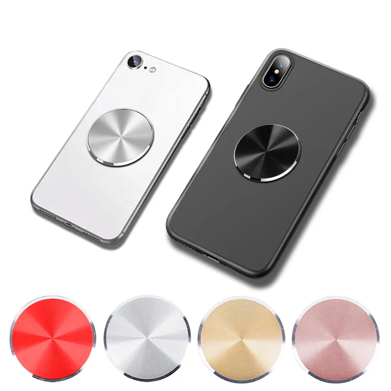 ANMONE Metal Plate for Magnetic Car Phone Holder – Universal Iron Sheet Disk for Secure Mounting