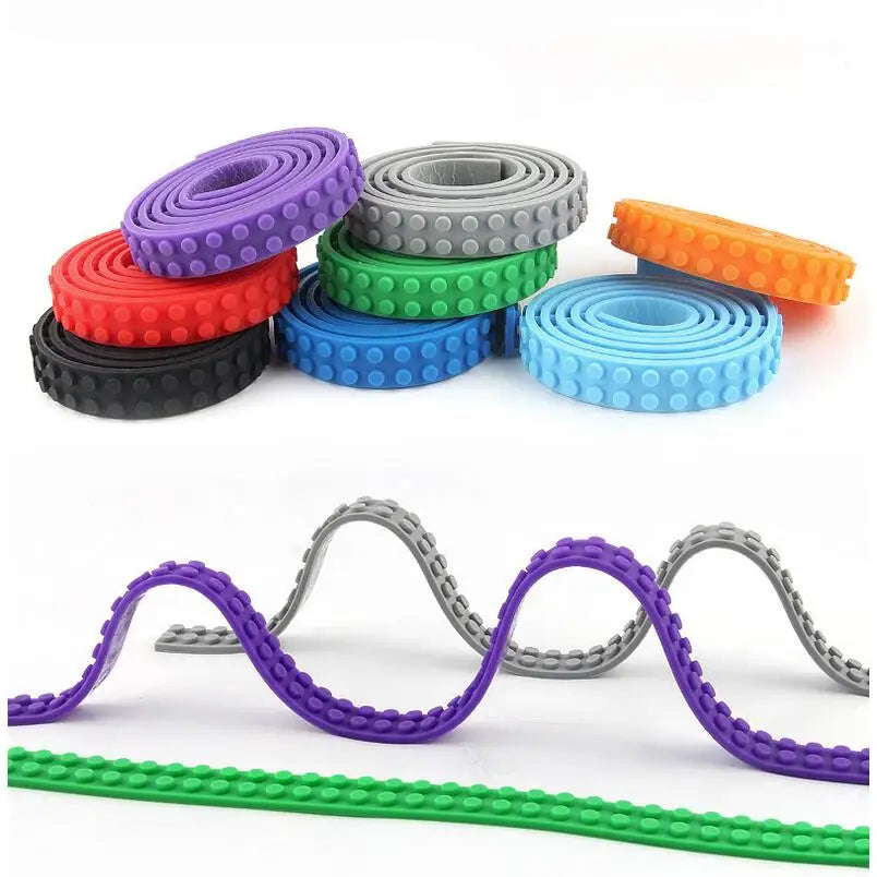 Premium Silicone Building Blocks for Creative Construction – Compatible DIY Toy Bricks