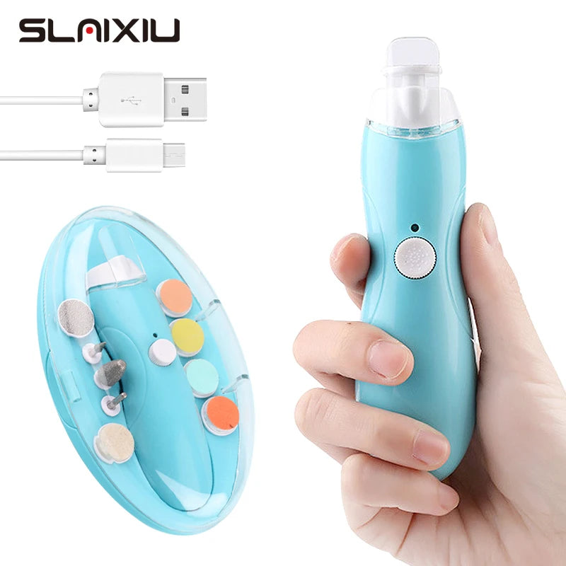 Electric Baby Nail Trimmer – Safe & Gentle Nail Care for Infants & Kids