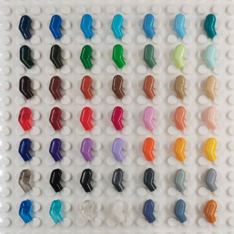 100-Piece Building Block Arm Parts - Right Arm Components for LEGO-Compatible DIY Models