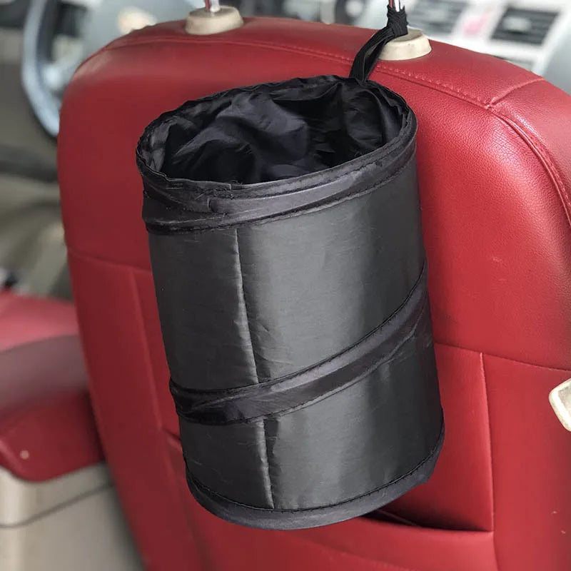 Leak-Proof Car Trash Can – Waterproof Oxford Cloth Garbage Bag