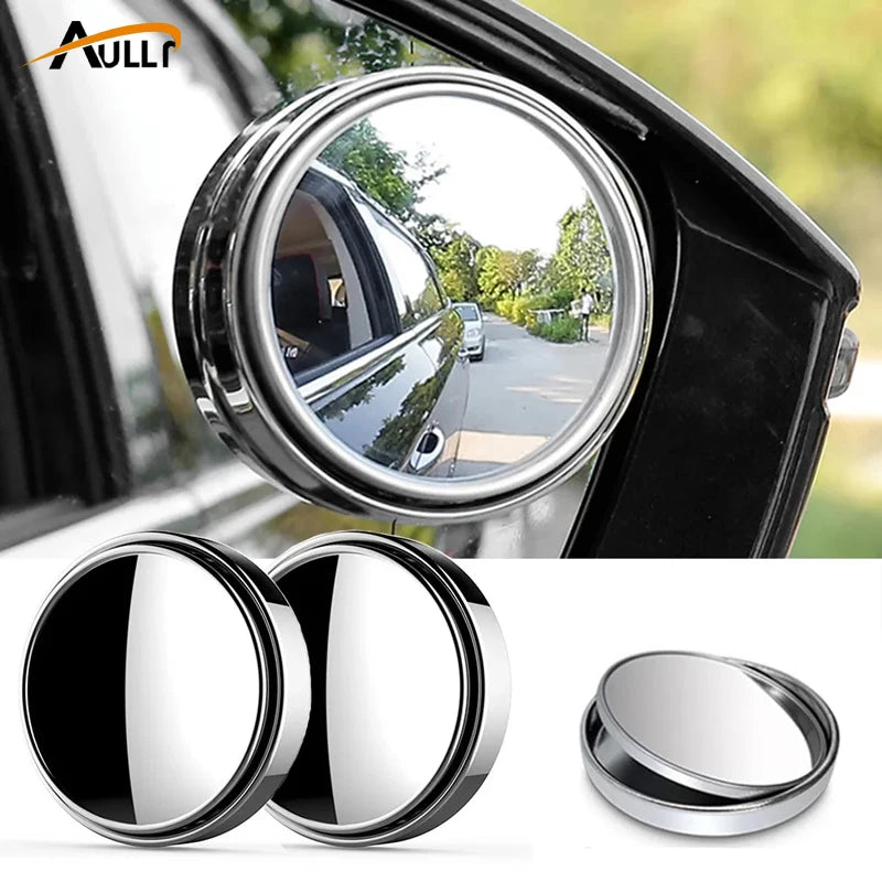 360° Adjustable HD Blind Spot Mirror – Wide-Angle Rearview for Safer Driving