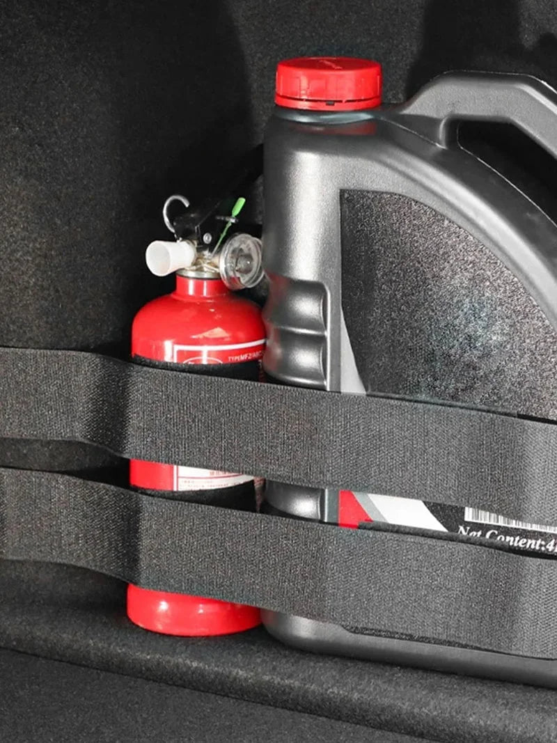Universal Car Trunk Organizer Strap - Fire Extinguisher & Gear Fixing Belt
