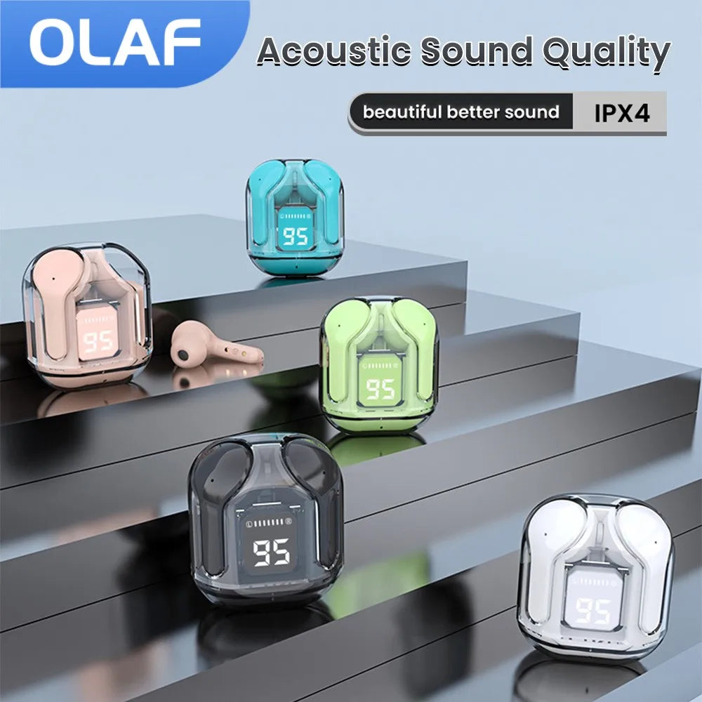 Wireless Bluetooth Earbuds with Active Noise Cancellation & Charging Case – In-Ear Headphones for Crystal Clear Audio