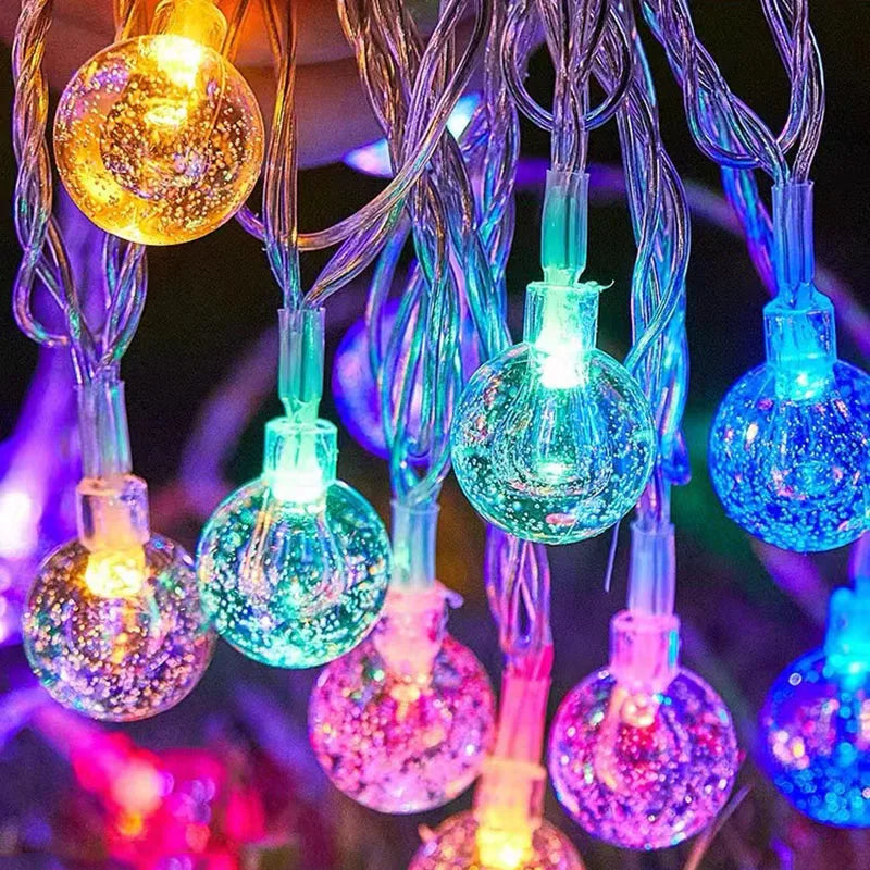 Battery-Powered LED String Lights – Waterproof Fairy Lights for Indoor & Outdoor Holiday Décor