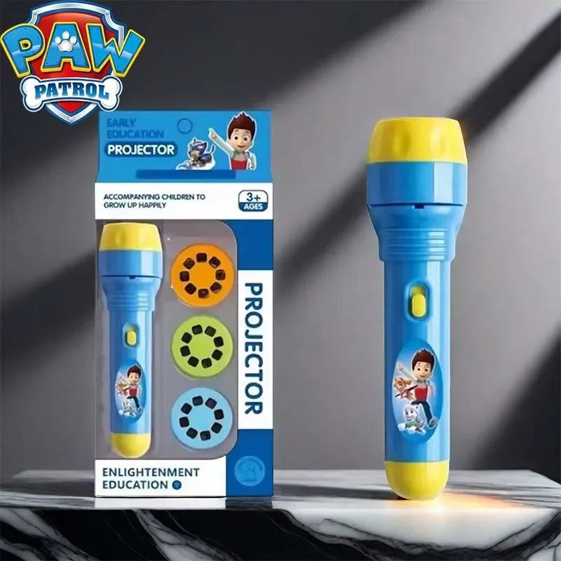 PAW Patrol Flashlight Projector Toy - Interactive Torch Lamp for Kids