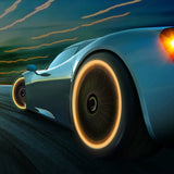 Glow-in-the-Dark Tire Valve Caps – Fluorescent Wheel Accessories for Cars, Bikes & Motorcycles