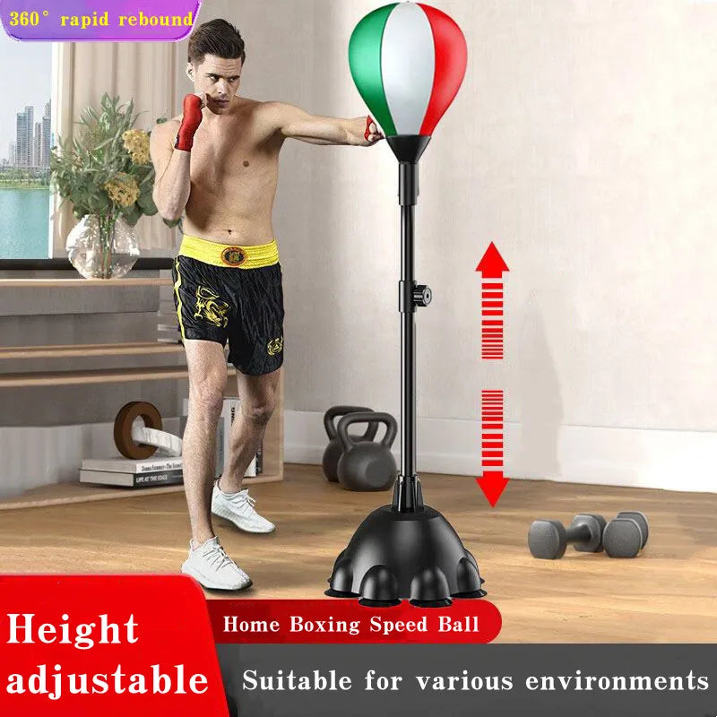 Adjustable Suction Cup Boxing Speed Bag for Home Fitness & Reflex Training