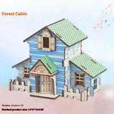 3D Wooden Puzzle for Kids - Educational DIY Model Toy for Boys & Girls