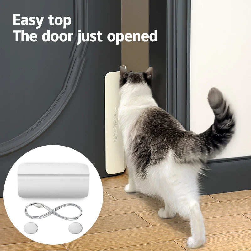 Automatic Lockable Pet Door – No Drilling, Easy Installation for Cats & Dogs
