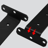 Soportes de trípode suspendidos con capacidad de carga de 200 kg, soporte para estantes de pared, estantes de almacenamiento con partición fija oculta en la pared