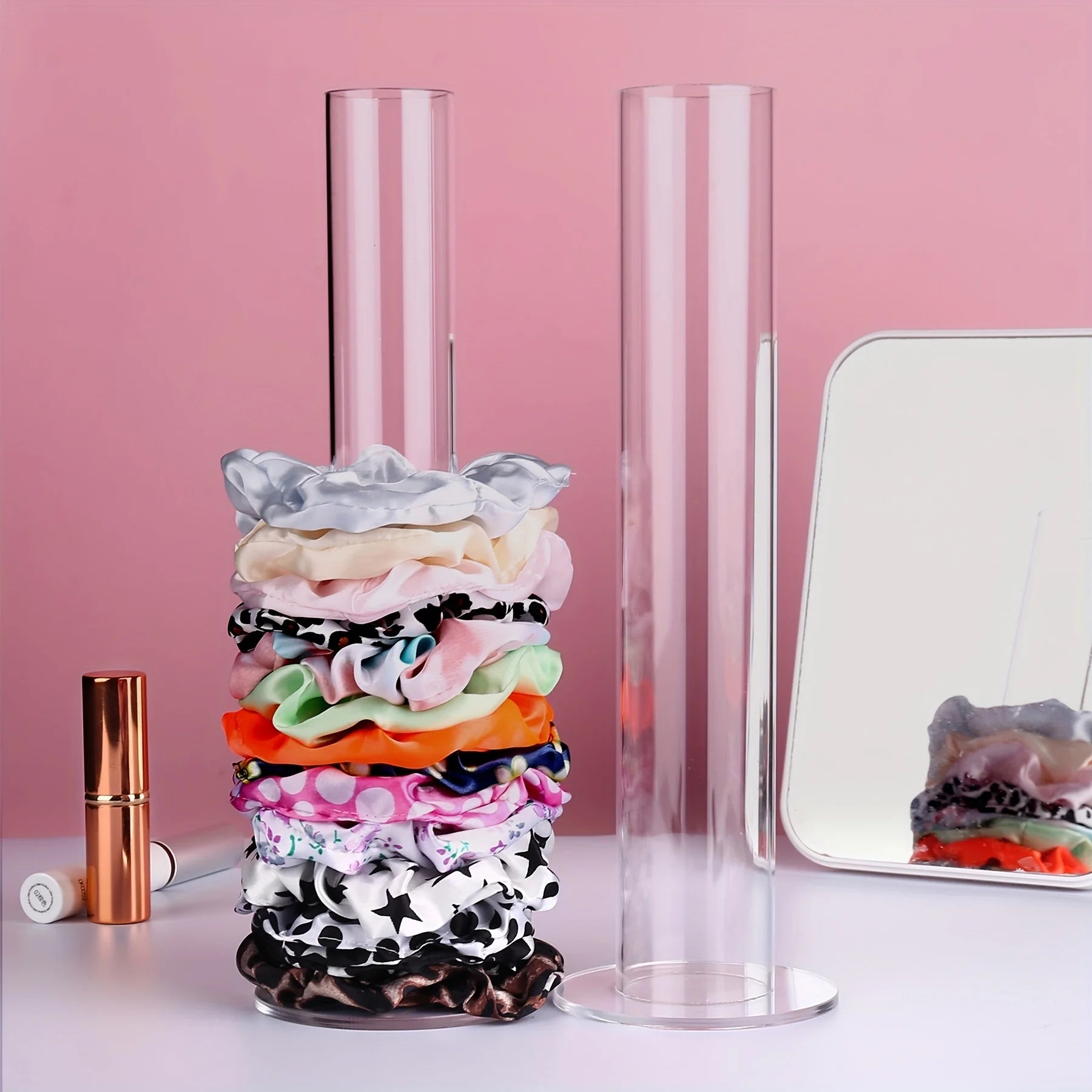 Plastic Jewelry Display Stand – Elegant Storage for Rings, Necklaces & Accessories