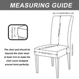 Velvet Dining Chair Covers – Stretchable Jacquard Slipcovers for Home & Events