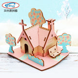 3D Wooden Puzzle for Kids - Educational DIY Model Toy for Boys & Girls
