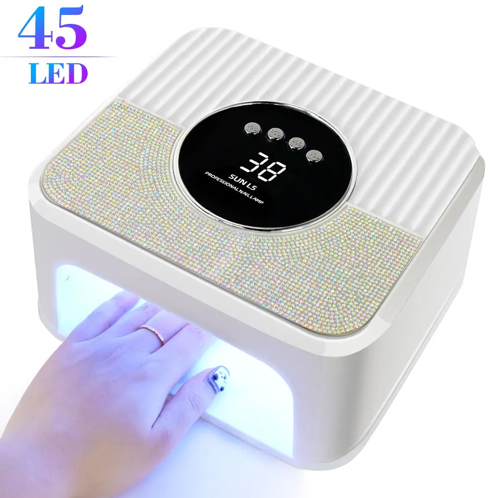 LED UV Nail Dryer Lamp for Gel Polish – Fast-Drying, Professional Nail Curing Machine