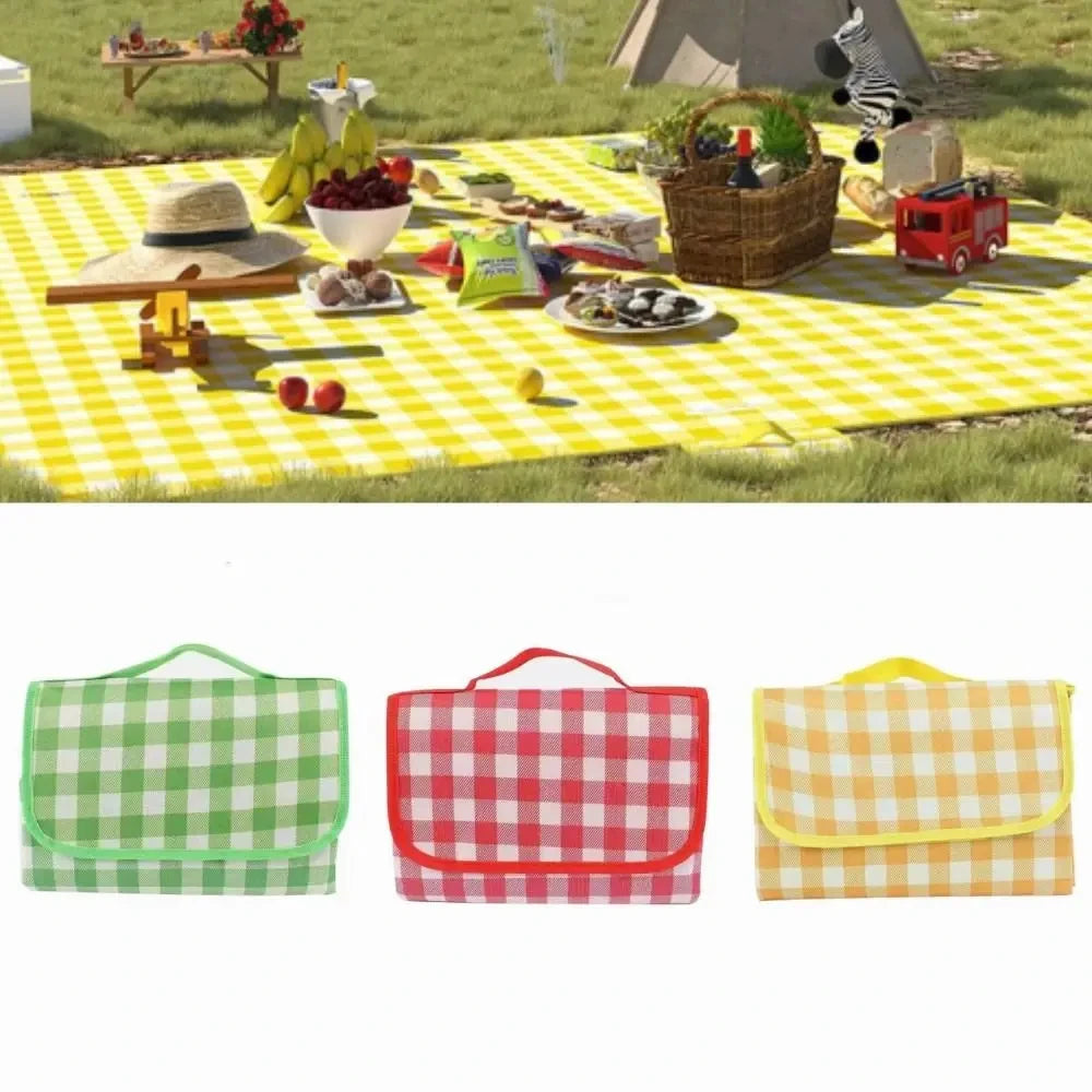 Waterproof Outdoor Picnic Blanket – Large Foldable Mat for Camping, Beach & Travel