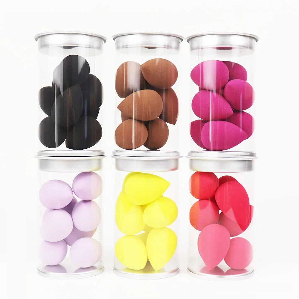8Pcs Makeup Sponge Set – Seamless Beauty Blenders with Storage Box for Flawless Makeup Application