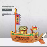3D Wooden Puzzle for Kids - Educational DIY Model Toy for Boys & Girls