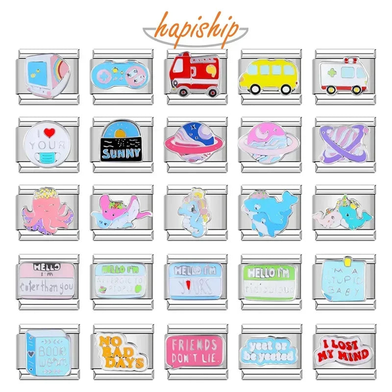 Women's Stainless Steel Chain Link Bracelet – Classic Animal Design Jewelry