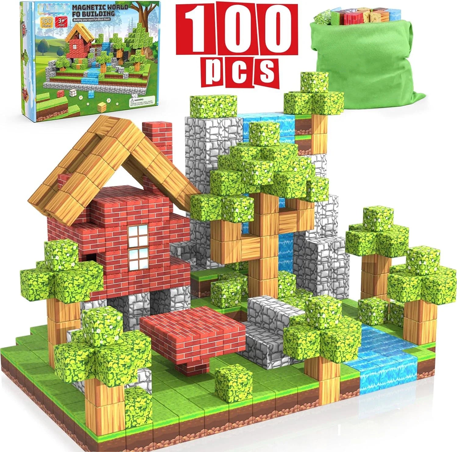 DIY Educational Building Block Toy Set – Non-Electric Plastic Construction Kit for Kids and Teens