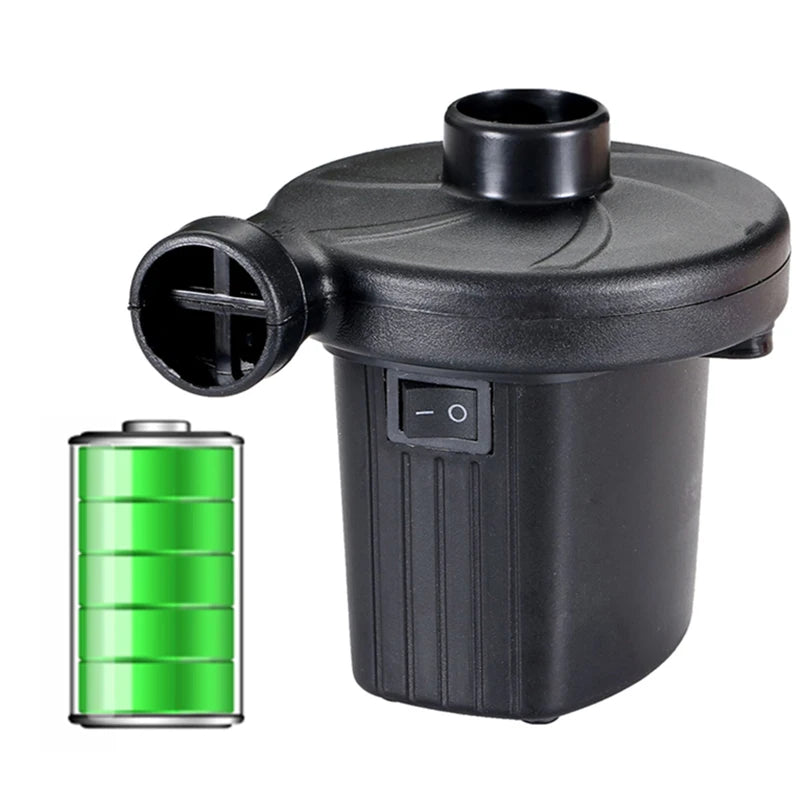 Portable Electric Air Pump for Air Mattresses, Inflatables & Pools – High-Pressure, Multi-Power Options