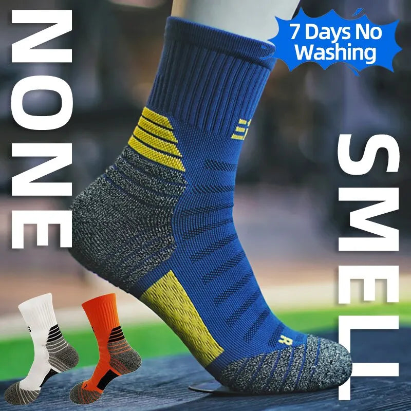 Nano Copper Fiber Compression Socks – Ultimate Odor Control & Performance for Active Lifestyles