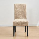 Velvet Dining Chair Covers – Stretchable Jacquard Slipcovers for Home & Events