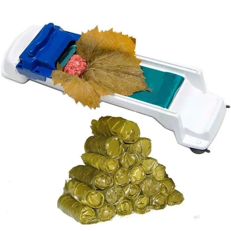 Vegetable and Meat Rolling Machine for Stuffed Cabbage, Grape Leaves, and More