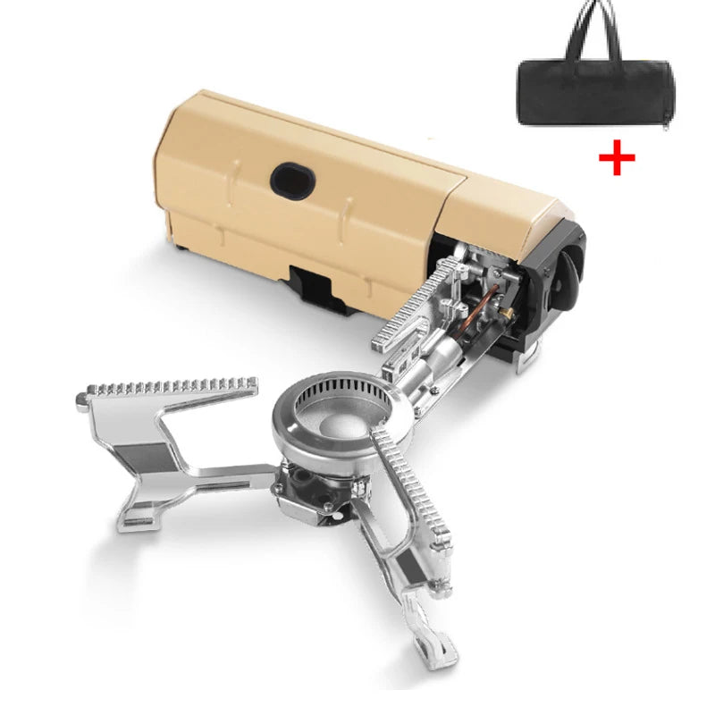 2600W Portable Folding Gas Stove for Camping & Outdoor Cooking