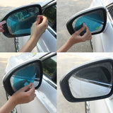 2 piezas de película impermeable para espejo retrovisor de coche: ¡conduzca con seguridad bajo la lluvia y la niebla!