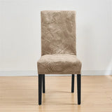 Velvet Dining Chair Covers – Stretchable Jacquard Slipcovers for Home & Events