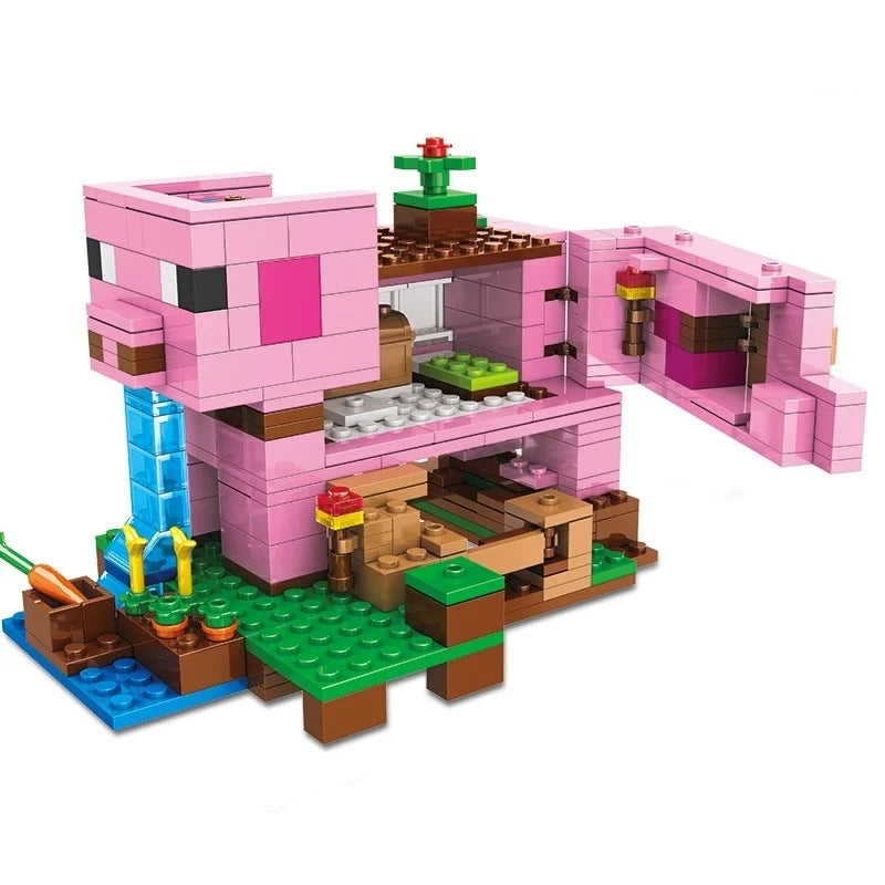 Mini Building Blocks Set – Small Self-Locking Bricks Compatible with Lego