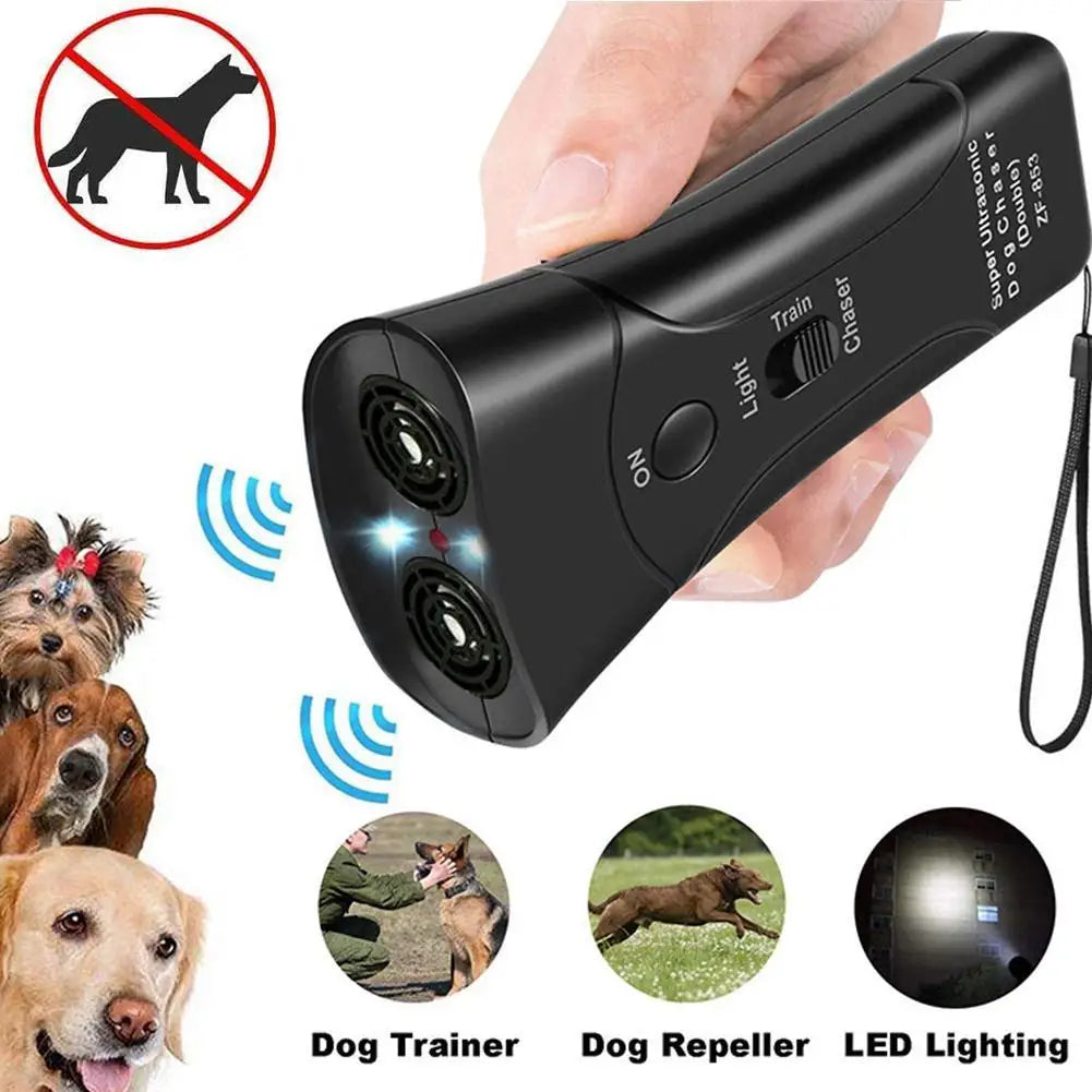 Ultrasonic Dog Repellent and Bark Control Training Device