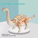 3D Wooden Puzzle for Kids - Educational DIY Model Toy for Boys & Girls
