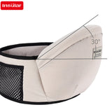 Taburete ergonómico para la cintura para portabebés: asiento ajustable para la cadera para llevar al bebé cómodamente