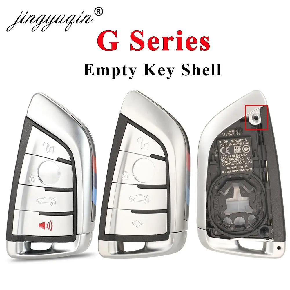Durable 4-Button BMW Key Fob Shell Replacement for G Series Models