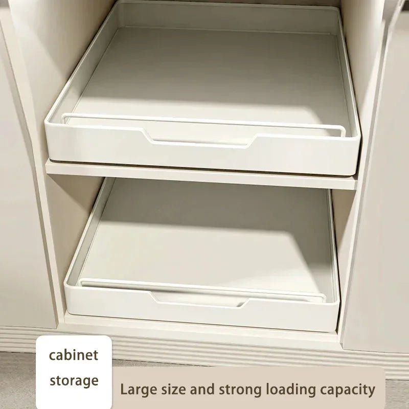Pull-Out Kitchen Storage Rack – Space-Saving Organizer for Cabinets & Countertops