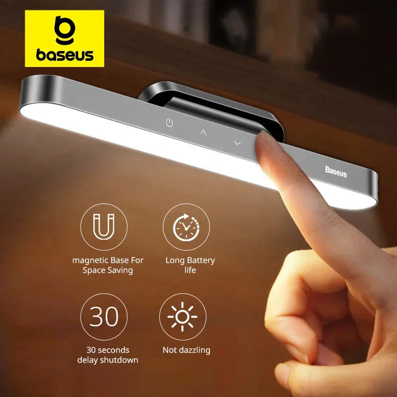 Magnetic LED Night Light – Rechargeable, Dimmable & Space-Saving
