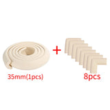 2M Baby Safety Corner Protector – Soft, Non-Toxic Edge Guard for Childproofing Furniture
